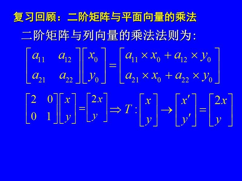 高二数学选修4-22.3变换的复合与矩阵的乘法.ppt_第2页