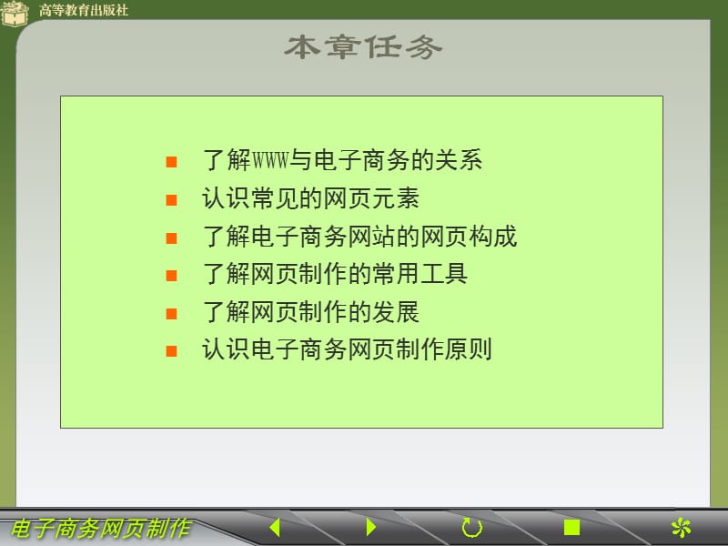 中职高教版电子商务网页制作第一章.ppt_第2页