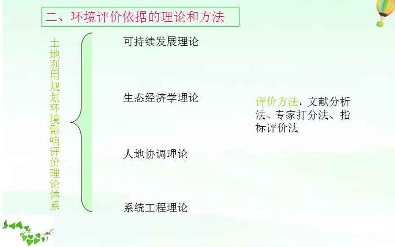 解读土地利用规划环境影响评价实证研究.ppt_第2页