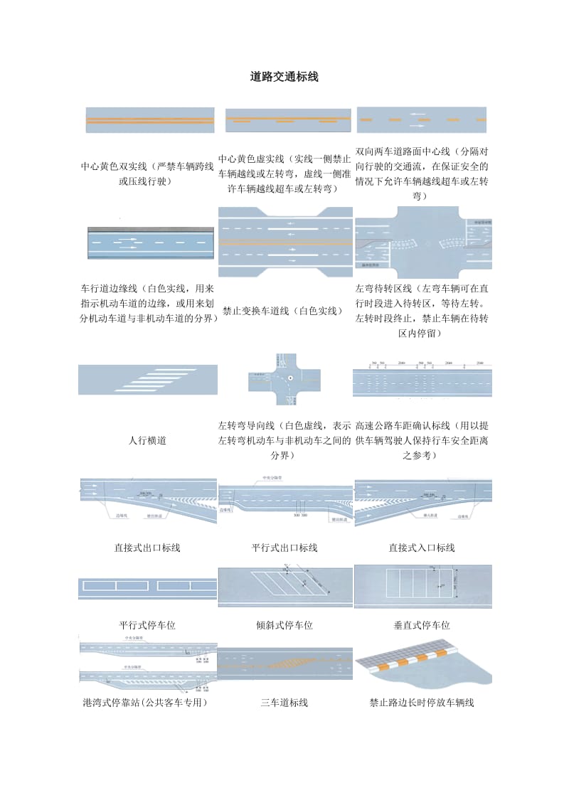 公路交通标识线.doc_第1页