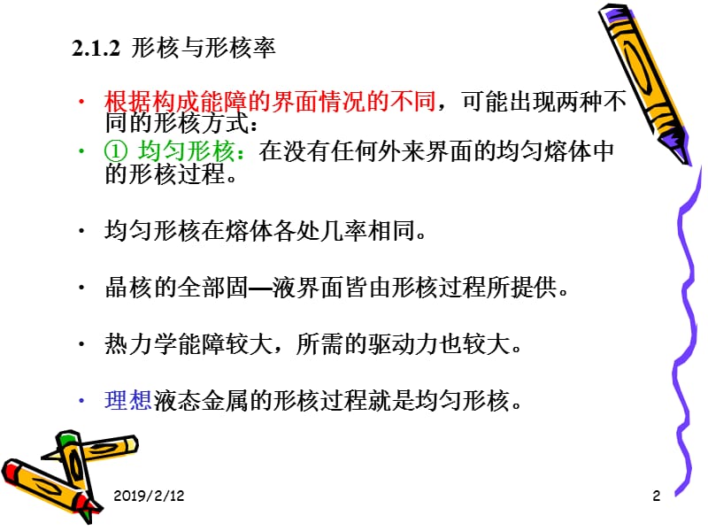 2.1.2.1形核与形核率基础知识.ppt_第2页