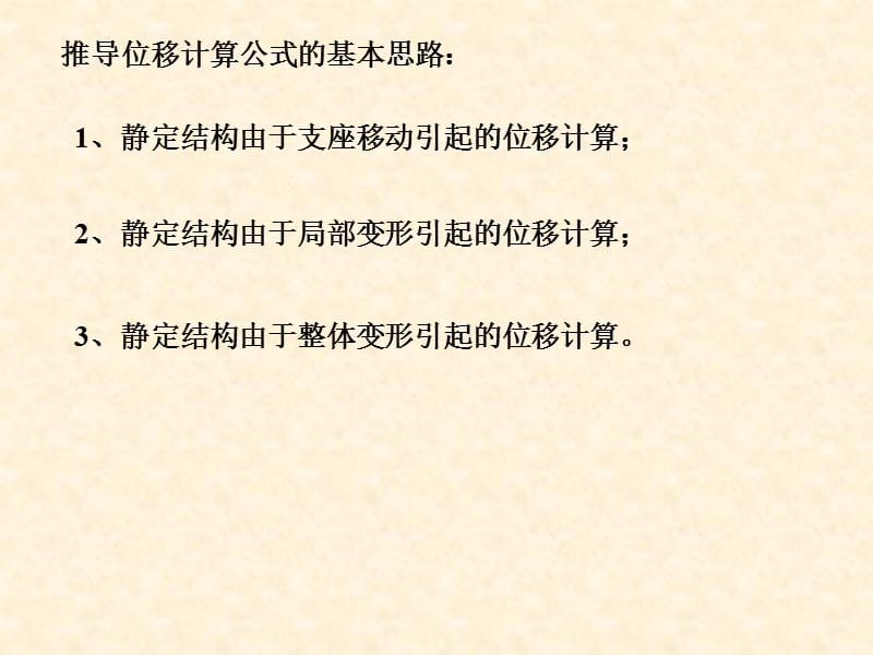 山东建筑大学结构力学研究生专业课考试复习6位移计算1.ppt_第3页