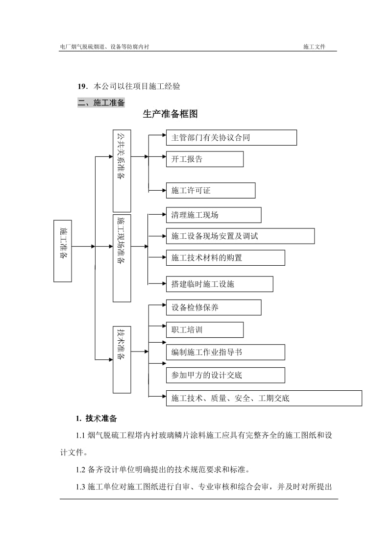 电厂烟气脱硫烟道、设备等防腐内衬施工组织设计.doc_第2页