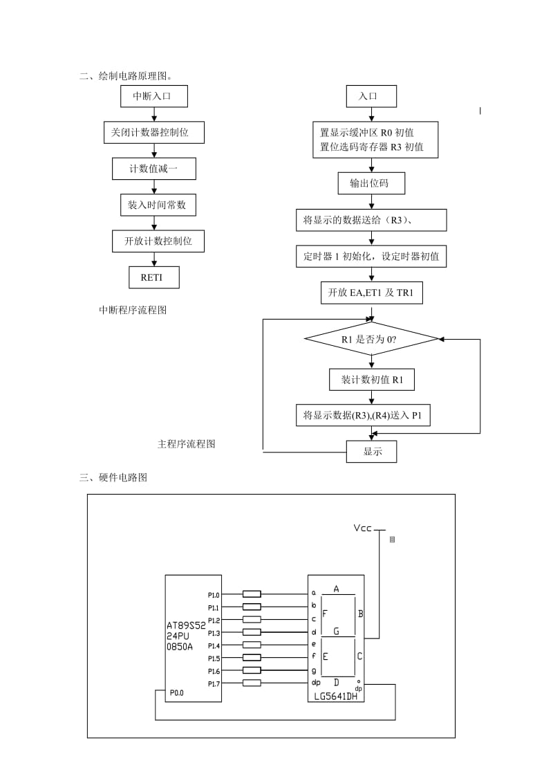 单片机LED显示控制课程设计.doc_第2页