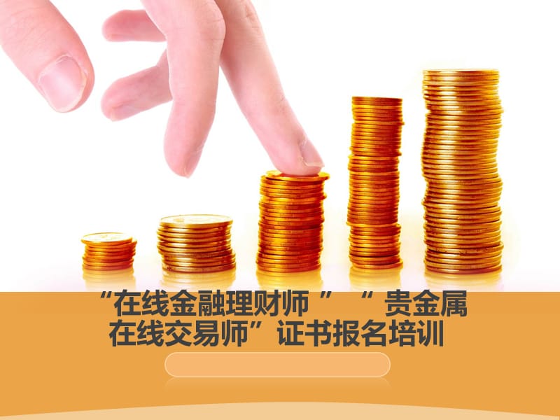 在线金融理财师及贵金属在线交易师.ppt_第1页