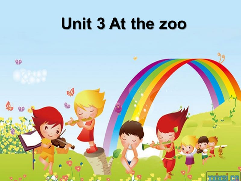 新版PEP人教版英语小学三年级下册Unit3AttheZoo第一课时课件.ppt_第1页