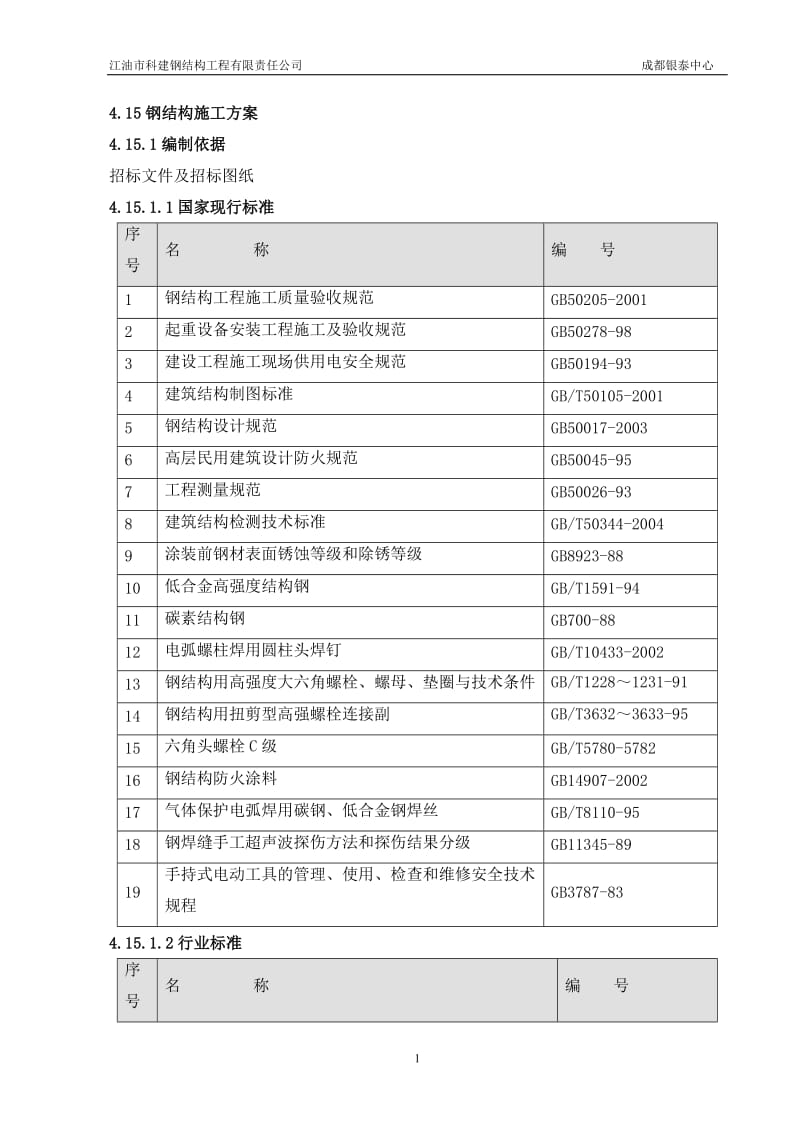 成都银泰中心钢结构施工方案（修定本）.doc_第1页