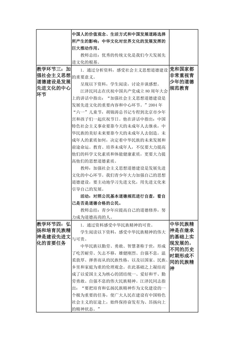 关于“代表先进文化的前进方向”主题教学案例.doc_第2页