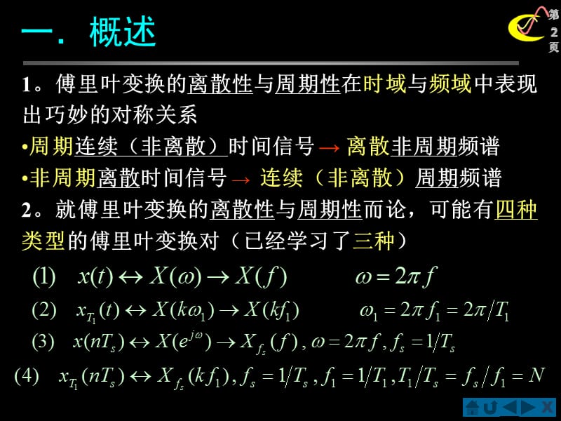 §9.2傅里叶变换的离散性与周期性.ppt_第2页