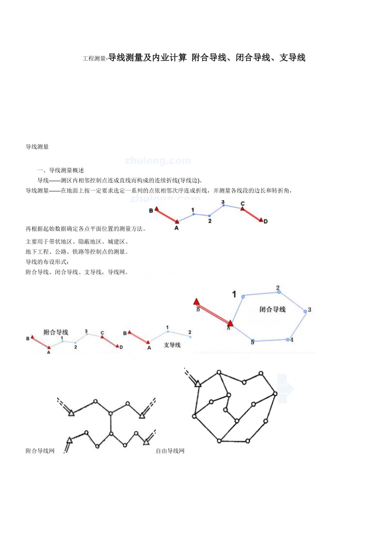 导线测量及内业计算.doc_第1页