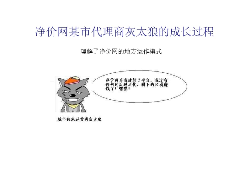 代理商灰太狼的销售技巧1.ppt_第1页