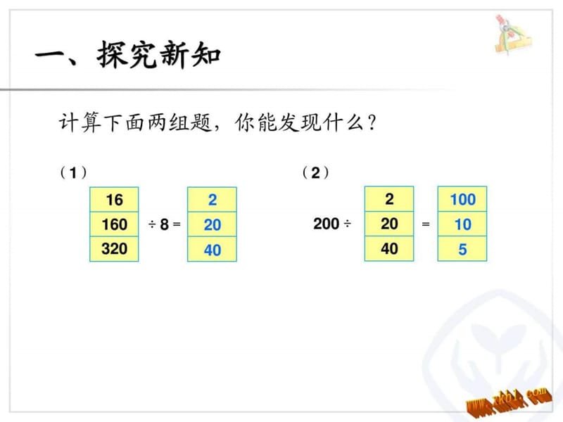 四年级上册数学87页商的变化规律例8.9.10课件.ppt.ppt_第2页