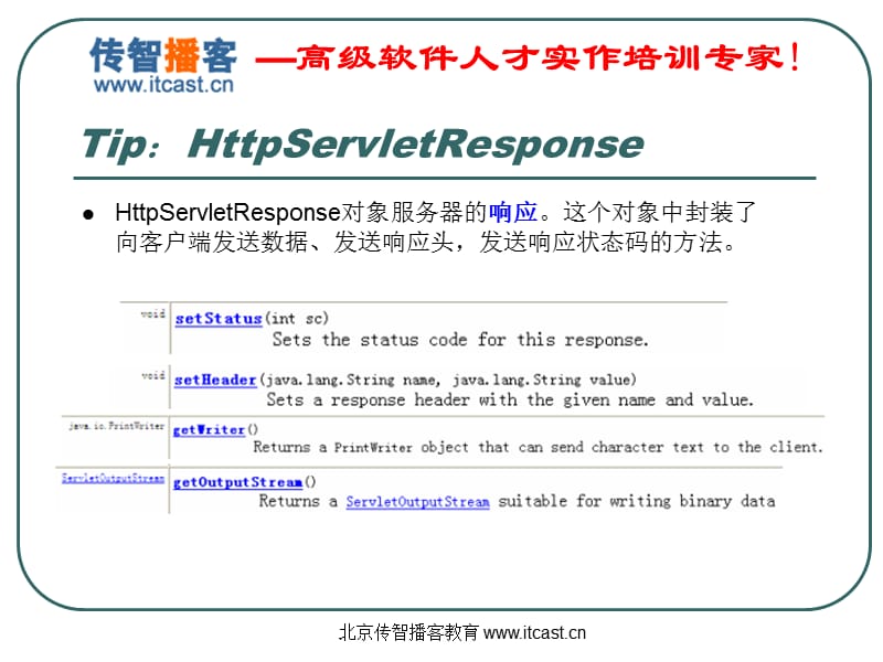 传智播客HttpServletResponse方立勋.ppt_第3页