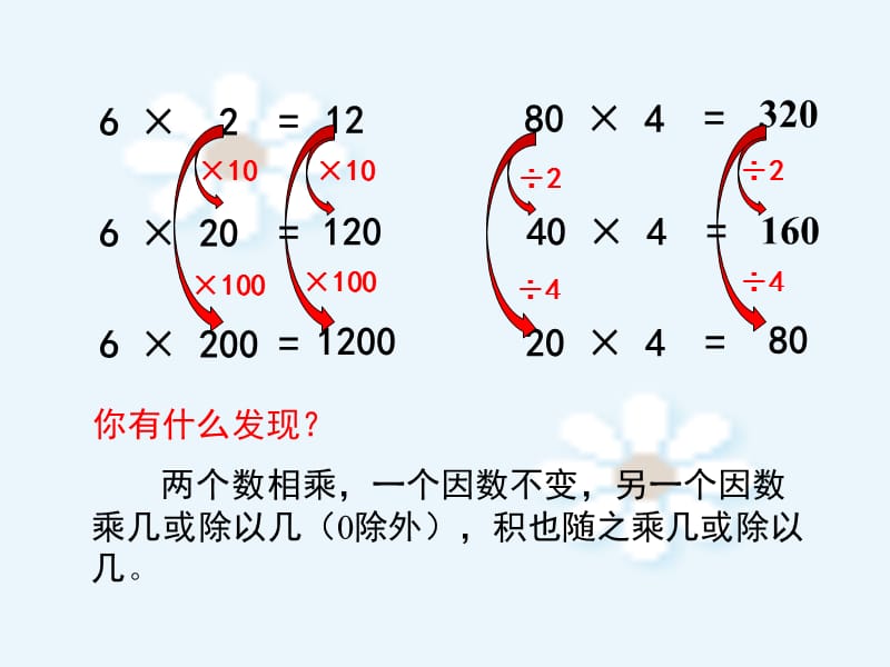 数学　四年级上册　第三单元积的变化规律.ppt_第2页