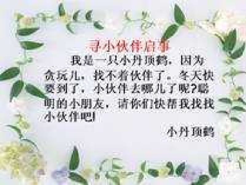 苏教版小学语文二年级上册《美丽的丹顶鹤》课件.ppt_第2页