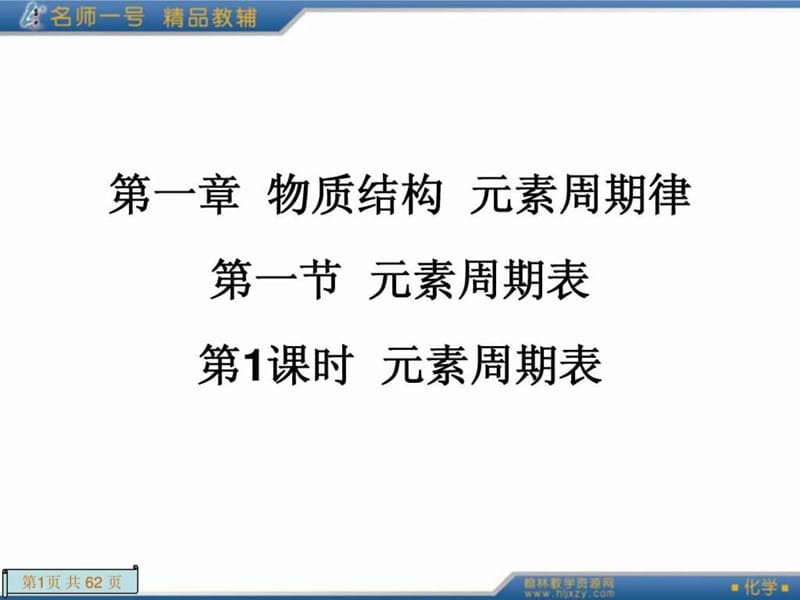 元素周期表幻灯片讲义.ppt_第1页