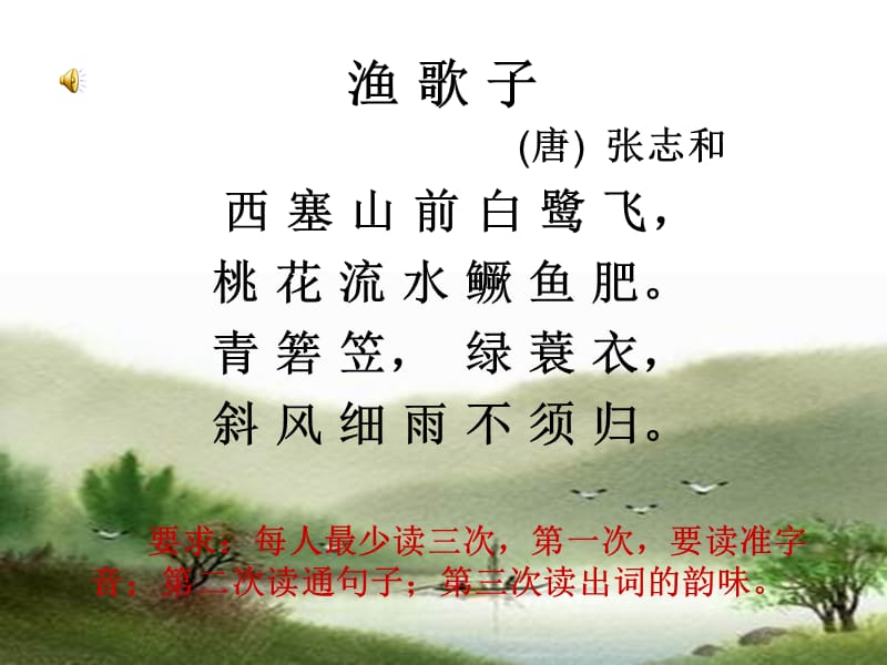 《渔歌子》课件3.ppt_第3页