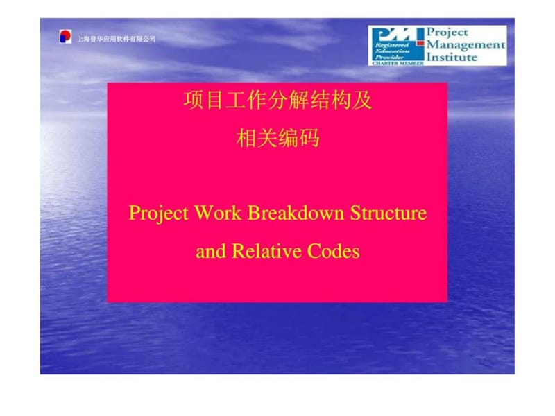 项目工作分解结构及相关编码.ppt_第1页