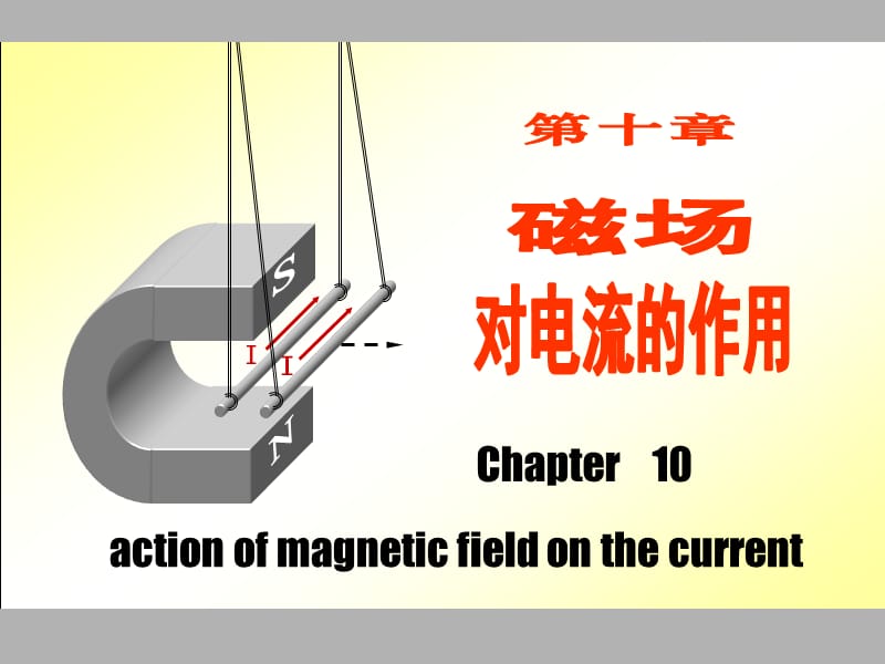 高中物理奥赛辅导参考资料之10磁场对电流的作用.ppt_第1页