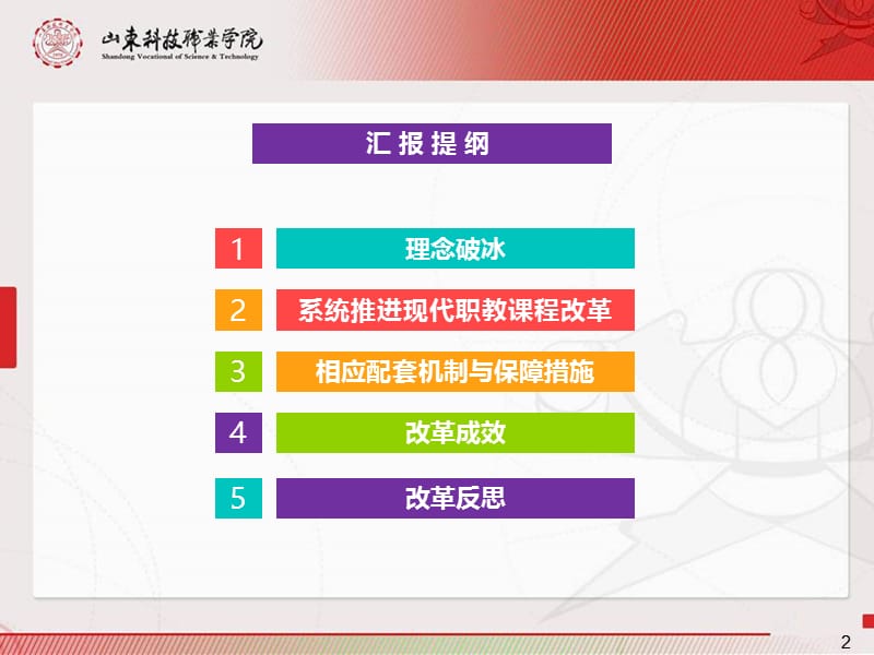 董传民基于混合式教学模式的现代职教课程改革研究与实践（山东科技职业学院+第15届中国教育信息化创新与发展论坛)(2).ppt_第2页