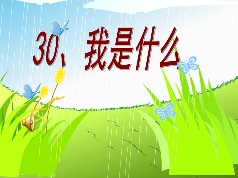 30《我是什么》PPT课件.ppt_第1页