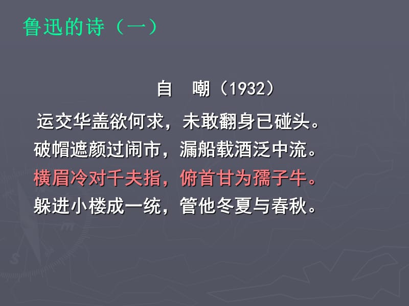 高中教材中的鲁迅作品.ppt_第3页