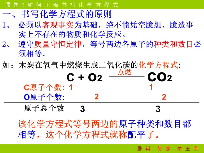 九年级化学如何正确书写化学方程式.ppt_第3页