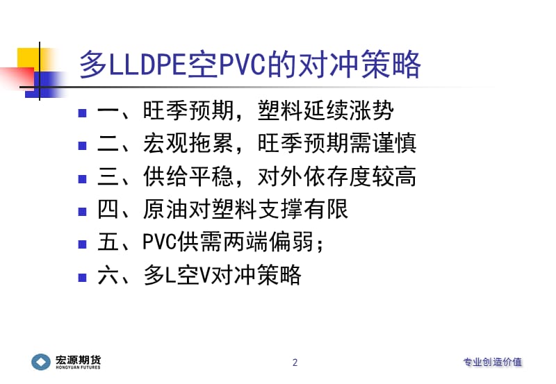 多LLDPE空PVC对冲策略.ppt_第2页