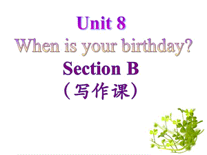 Unit8sectionB写作课.ppt