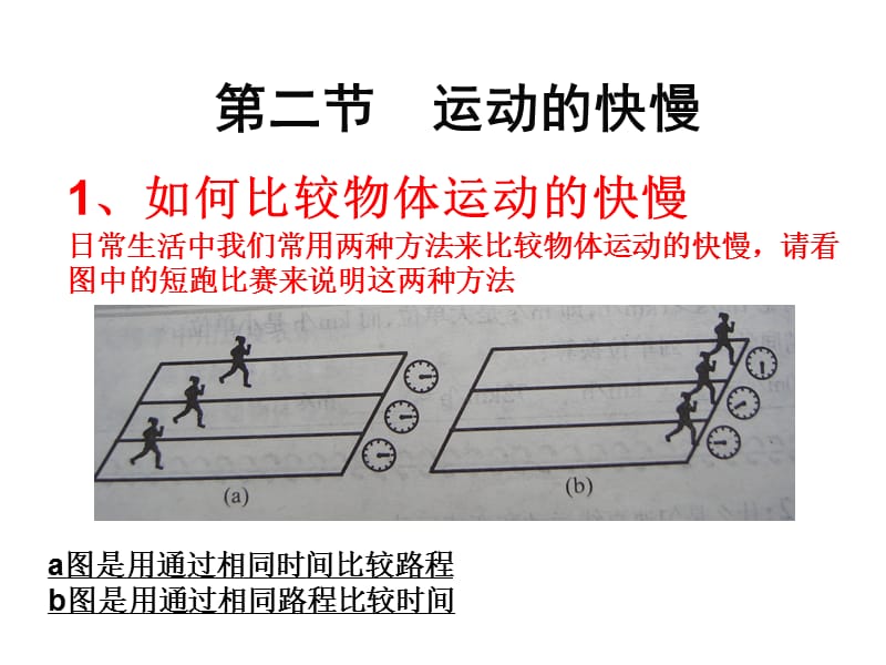 二节运动快慢.ppt_第1页