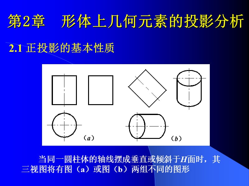 第2章形体上几何元素的投影分析.ppt_第1页