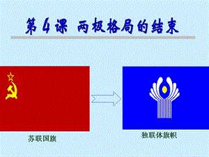 两极格局的结束[历史课件].ppt