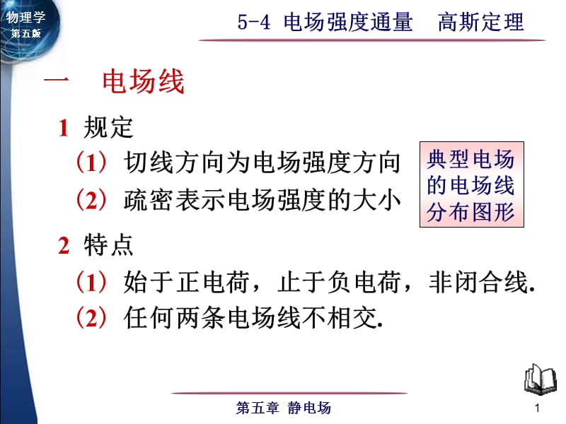 电场强度通量高斯定理.ppt_第1页