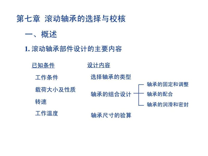 华中科技大学机械考研必备课件之机械设计07_滚动轴承的.ppt_第1页