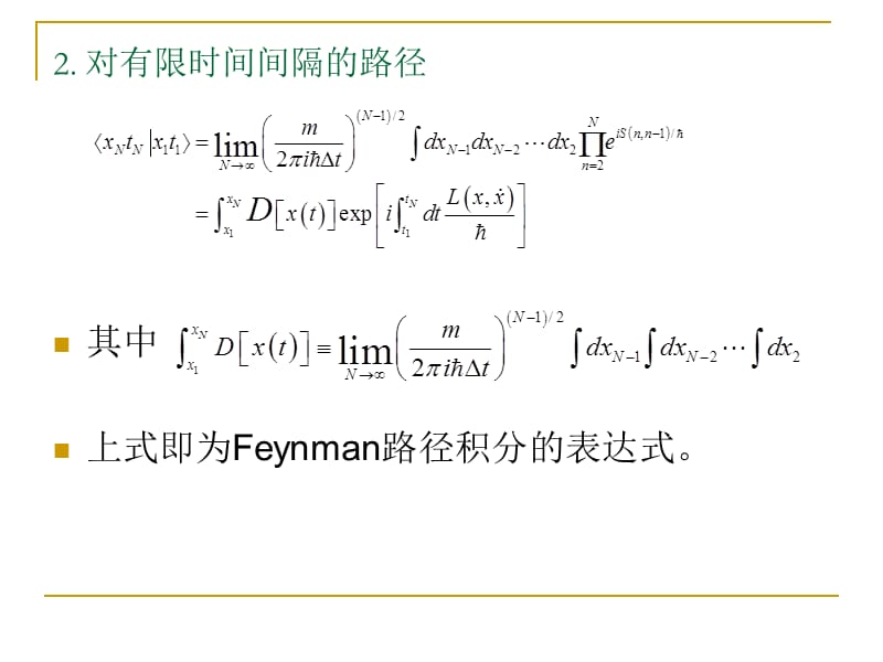 九Feynman路径积分公式.ppt_第2页