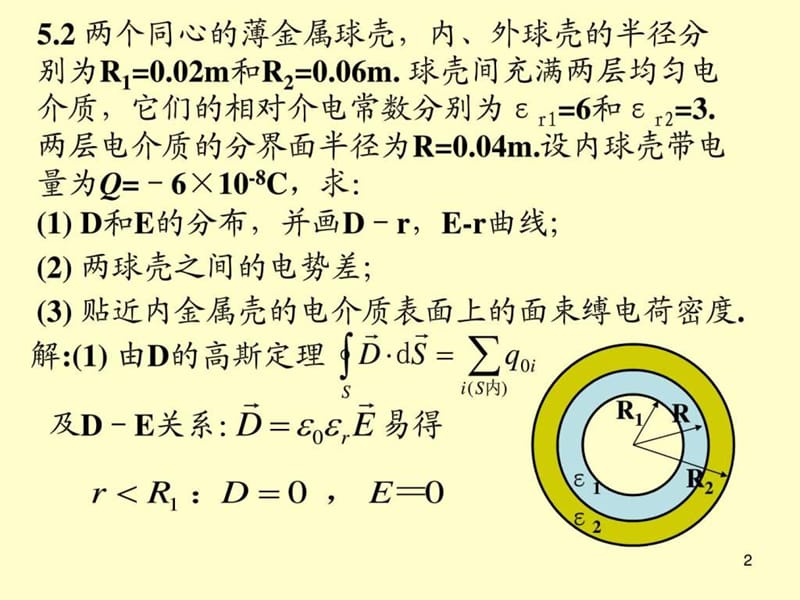 华南师范大学电磁学习题课-静电场中的电介质.ppt.ppt_第2页