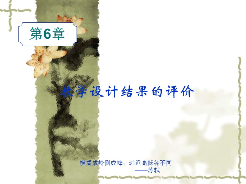 教学设计结果的评价ppt课件.ppt_第1页