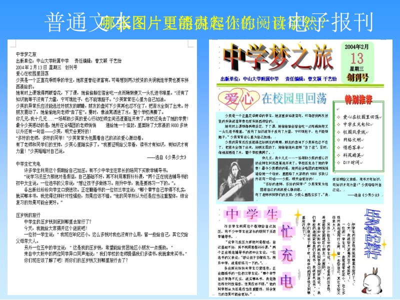 报刊类文本信息的加工与表达孙策.ppt_第2页