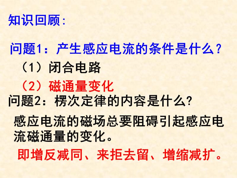 第四部分电磁感应第四部分法拉第电磁感应定律教学课件.ppt_第2页