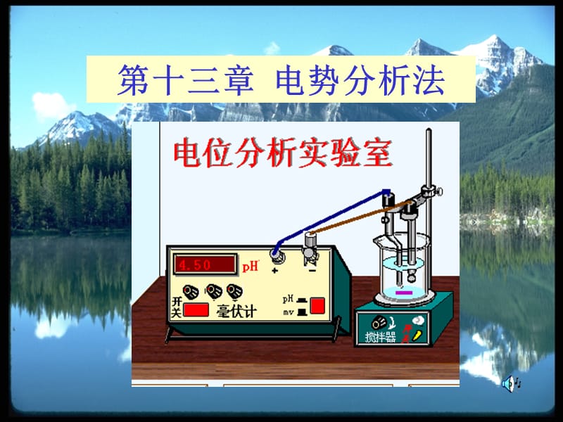 第十三章电势分析法.ppt_第1页