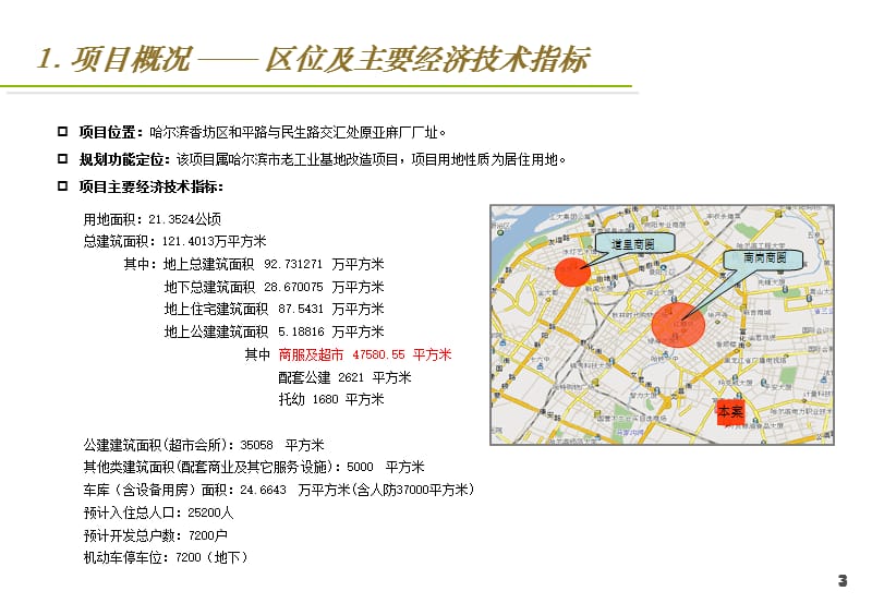 哈尔滨某小区项目商业专项规划建议书.ppt_第3页