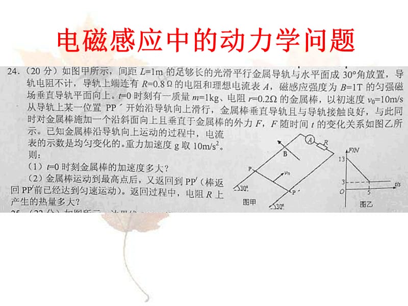 电磁感应中动力学问题.ppt_第2页