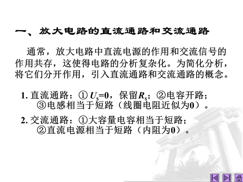 第讲放大电路的分析方法.ppt_第2页