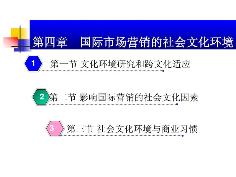 国际市场营销的社会文化环境.ppt.ppt_第1页