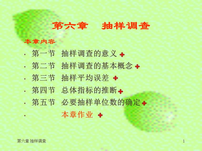 六章节抽样调查.ppt_第1页