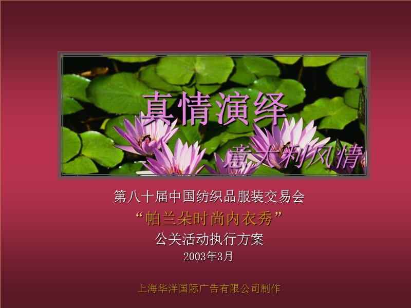 帕兰朵公关活动执行方案.ppt_第1页