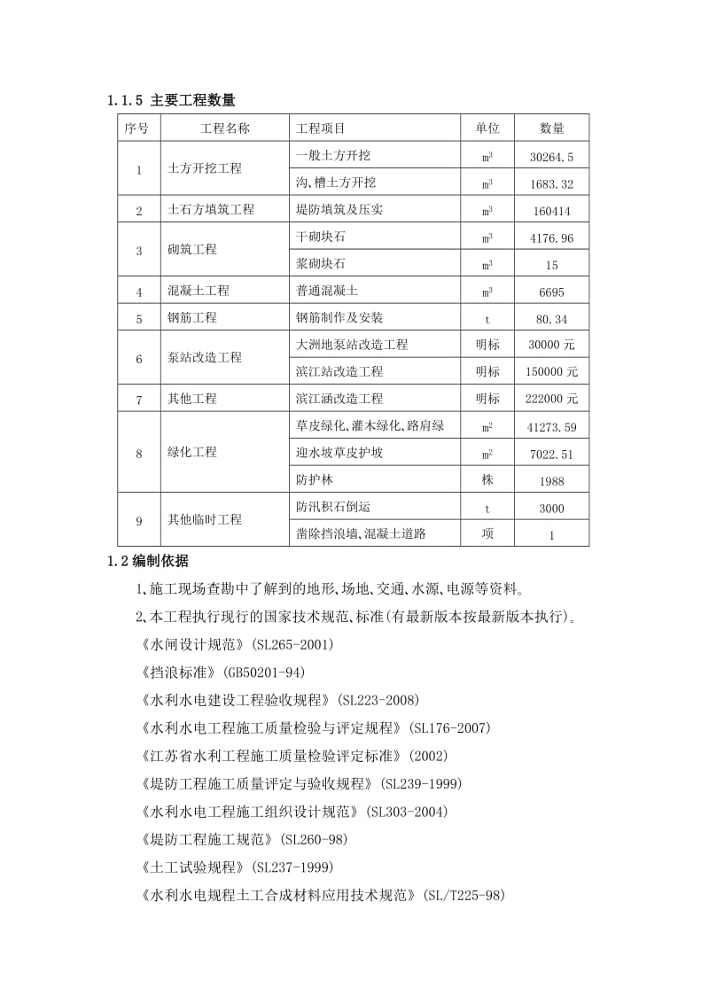 靖安街道长江干堤2011年应急加固加固工程施工组织设计文稿.doc_第2页