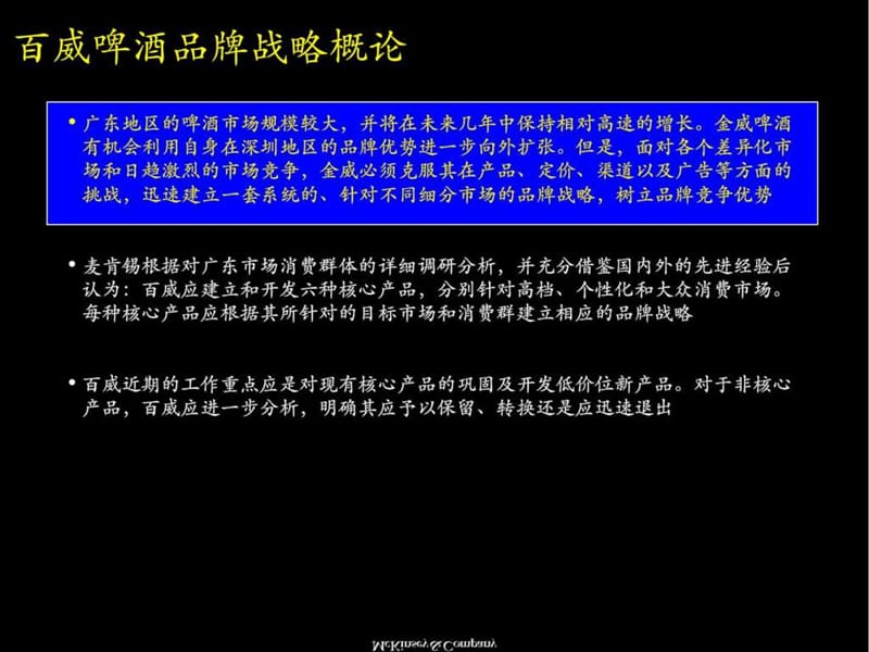 百威啤酒经营业绩品牌定位及新产品开发咨询报告.ppt_第2页