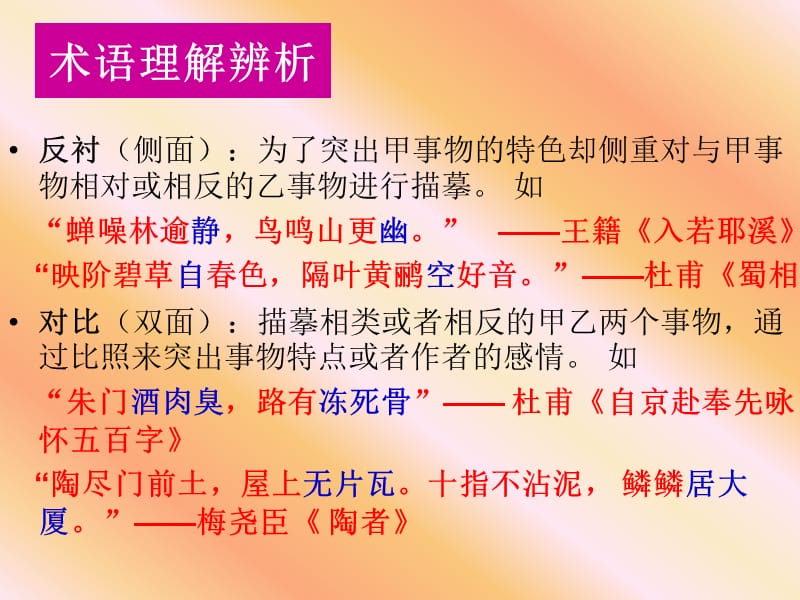 鉴赏古典诗词的表现手法叶县高中辛要东.ppt_第3页