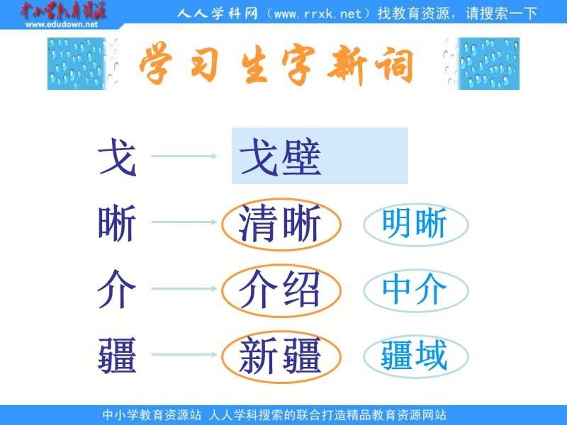 鲁教版四年级下册白杨课件3.ppt_第3页